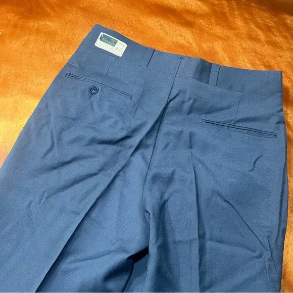 Vintage Pendleton Wool Pants size 32 new USA blue mcm